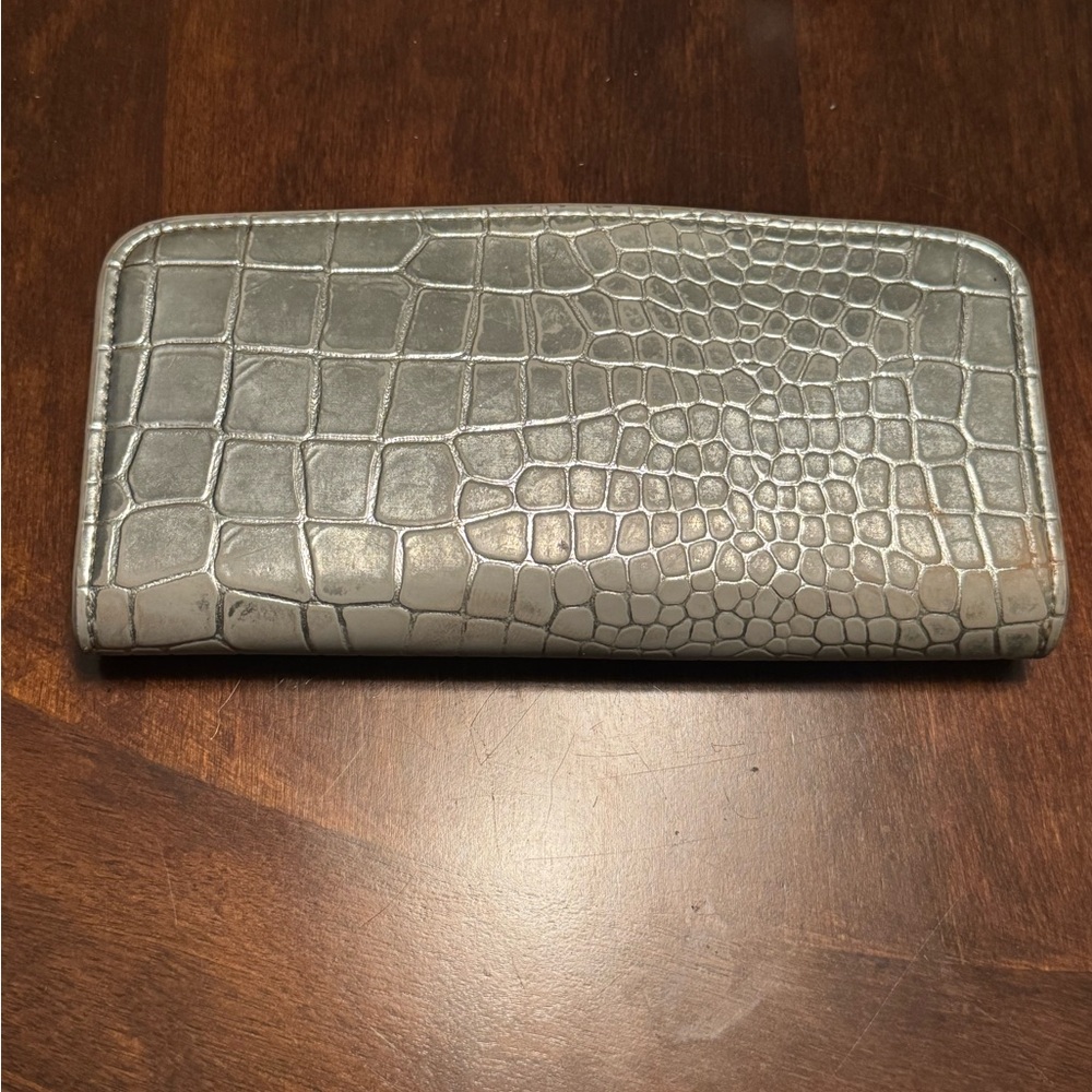 Silver women’s wallet